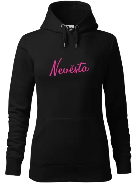 Dámská mikina Nevěsta - nápis