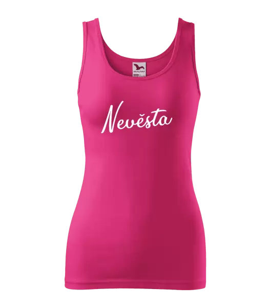 Dámské tílko Nevěsta - nápis