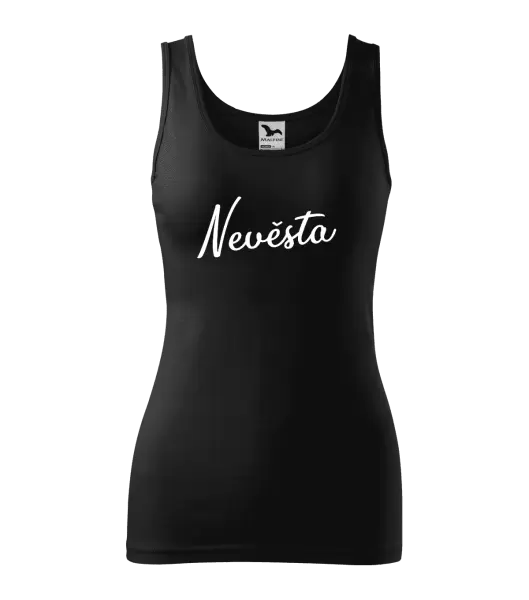 Dámské tílko Nevěsta - nápis