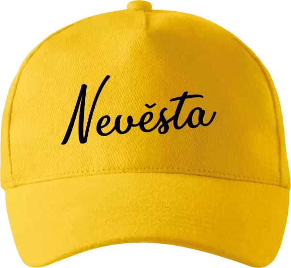 Kšiltovka Nevěsta - nápis