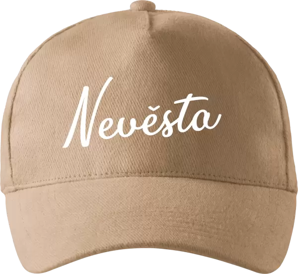 Kšiltovka Nevěsta - nápis