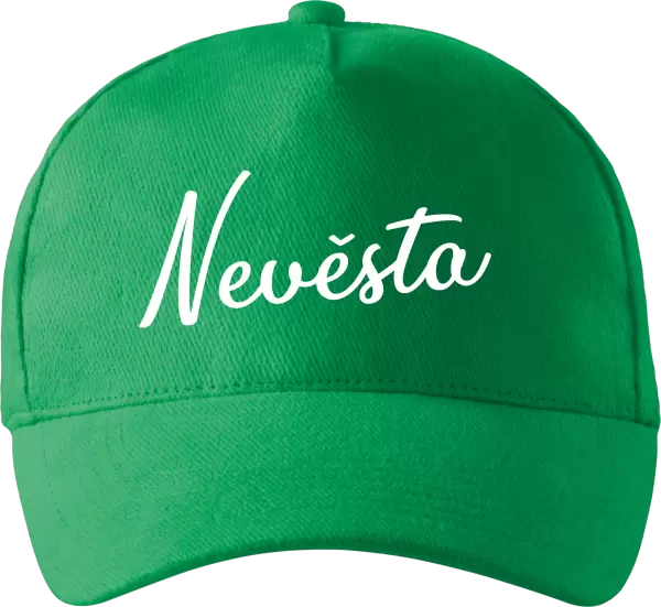 Kšiltovka Nevěsta - nápis