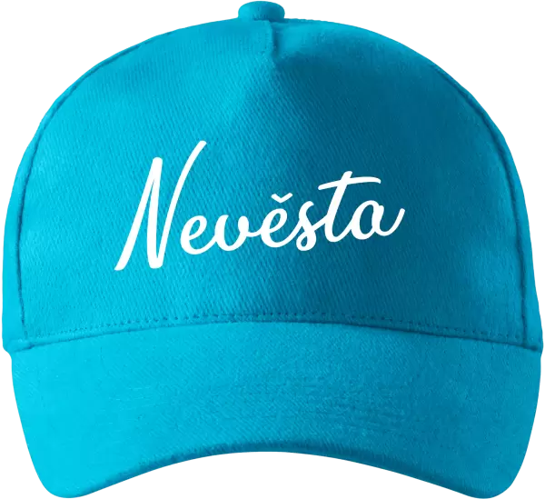Kšiltovka Nevěsta - nápis