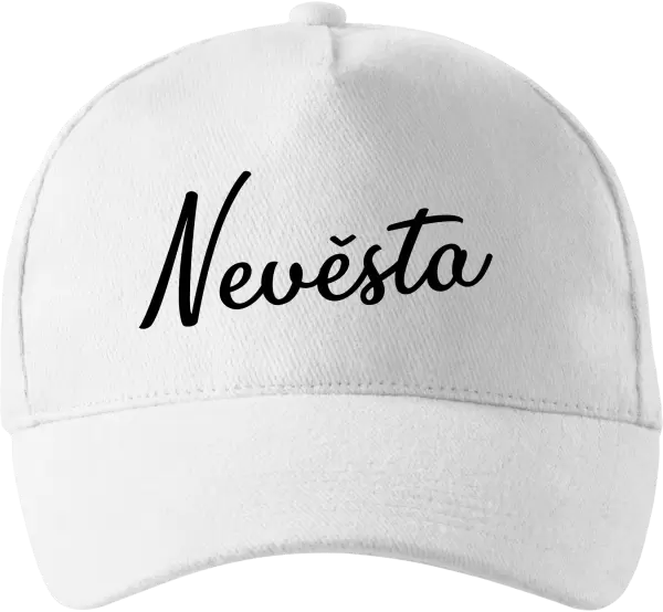 Kšiltovka Nevěsta - nápis