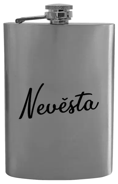 Placatka Nevěsta - nápis