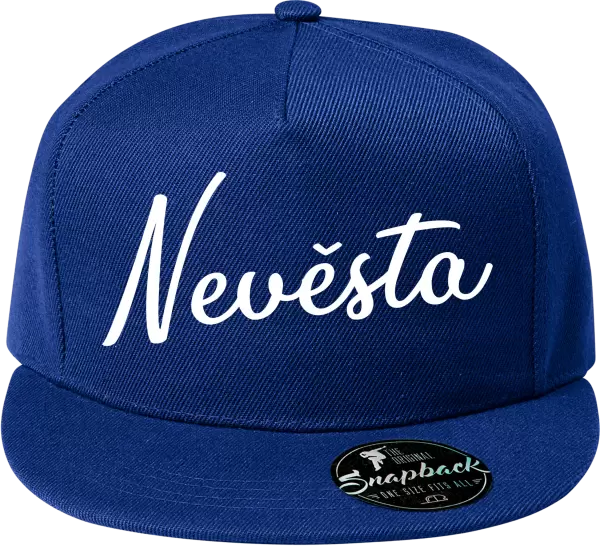 Snapback kšiltovka Nevěsta - nápis