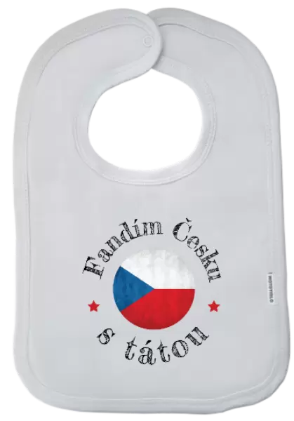 Dětský bryndák Fandím Česku s tátou