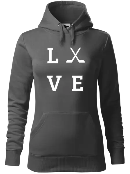 Dámská mikina Love - hokejky