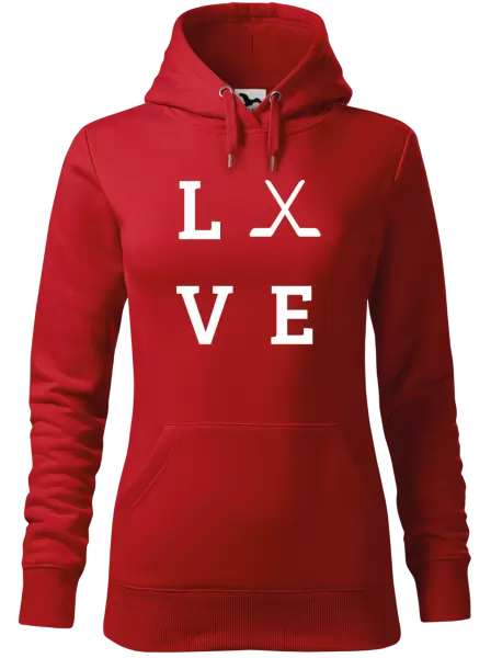 Dámská mikina Love - hokejky