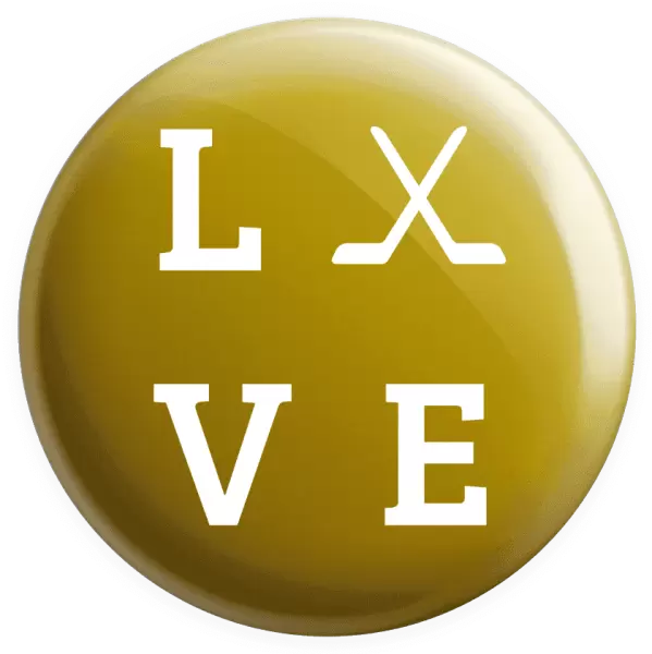 Placka Love - hokejky