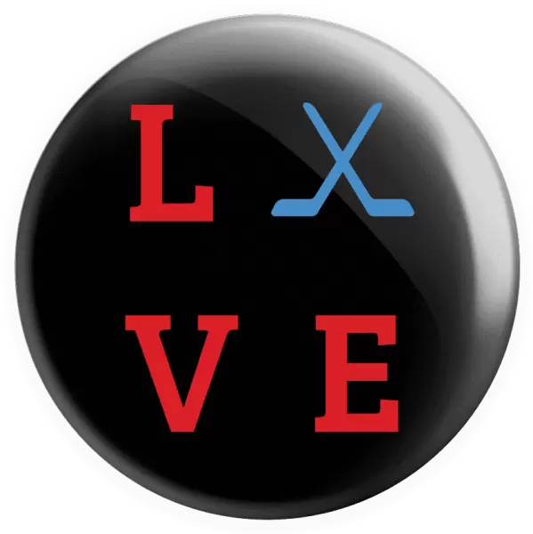Placka Love - hokejky