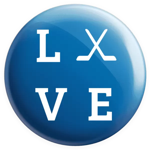 Placka Love - hokejky