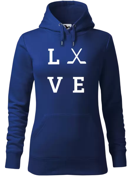 Dámská mikina Love - hokejky