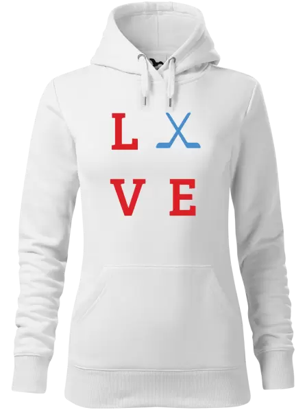 Dámská mikina Love - hokejky
