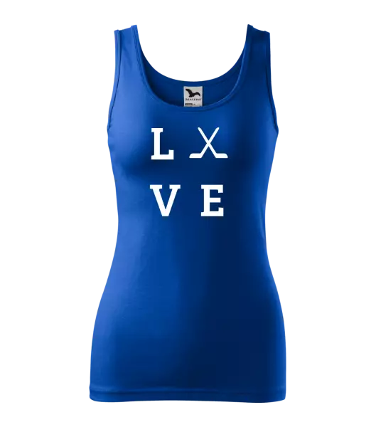 Dámské tílko Love - hokejky