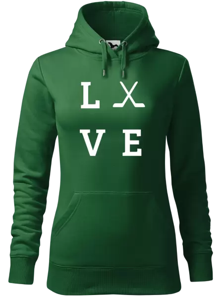 Dámská mikina Love - hokejky