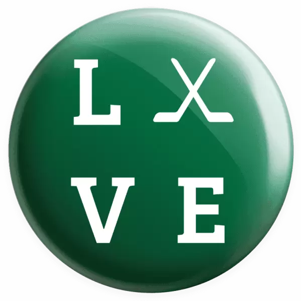 Placka Love - hokejky