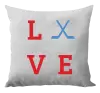 Polštář Love - hokejky