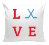 Polštář Love - hokejky