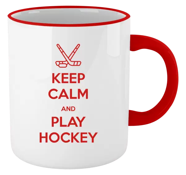 Hrnek Keep calm and play hockey