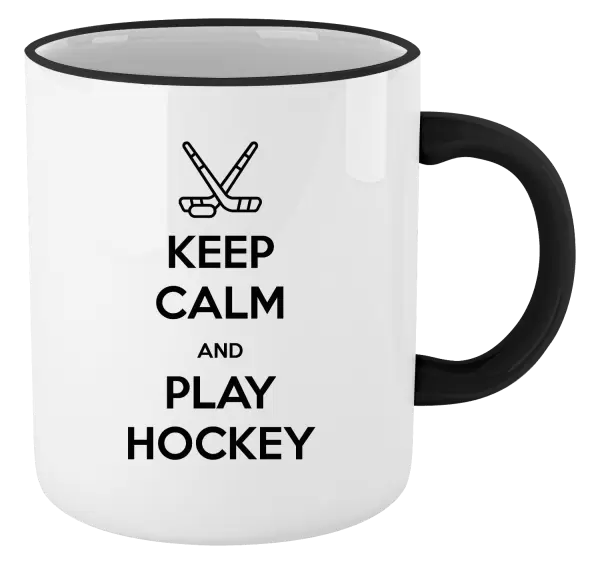 Hrnek Keep calm and play hockey
