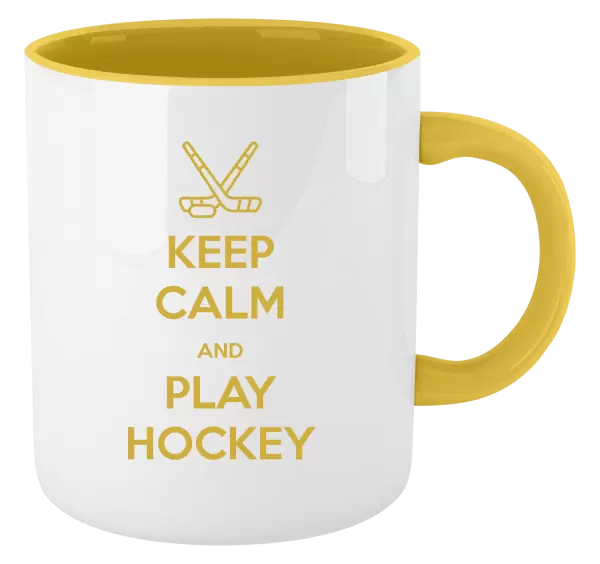 Hrnek Keep calm and play hockey