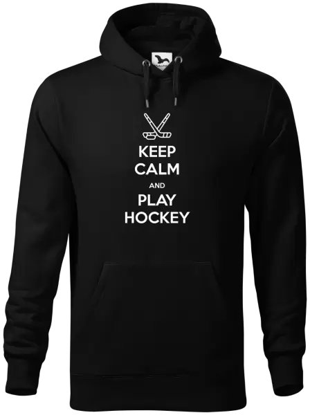 Pánská mikina Keep calm and play hockey
