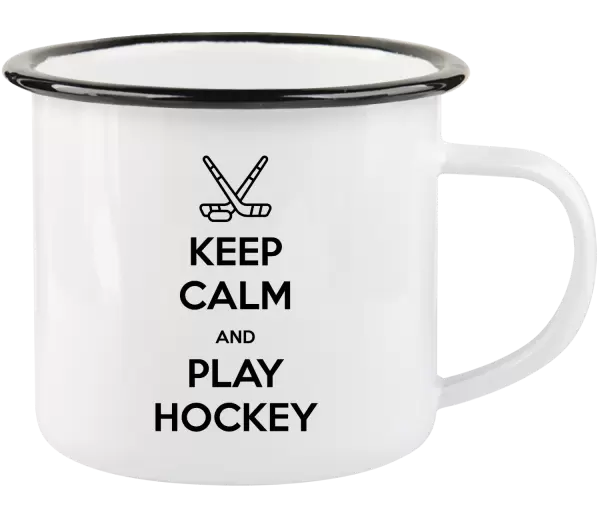 Plecháček Keep calm and play hockey