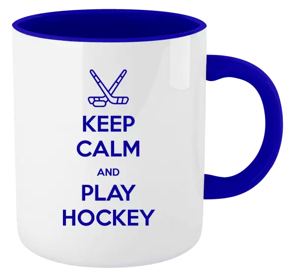 Hrnek Keep calm and play hockey