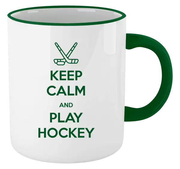 Hrnek Keep calm and play hockey