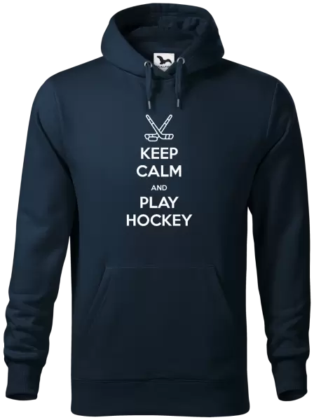 Pánská mikina Keep calm and play hockey