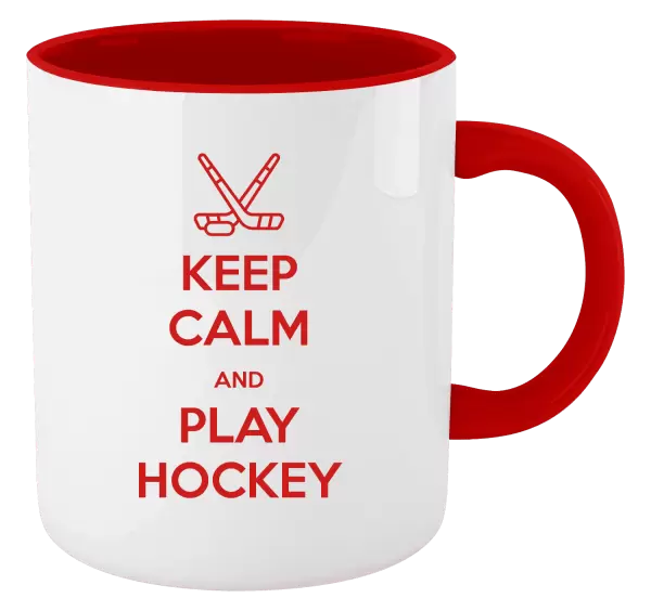 Hrnek Keep calm and play hockey