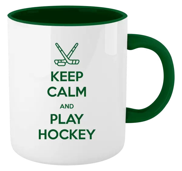 Hrnek Keep calm and play hockey