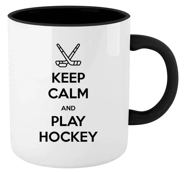 Hrnek Keep calm and play hockey