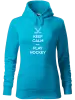 Dámská mikina Keep calm and play hockey