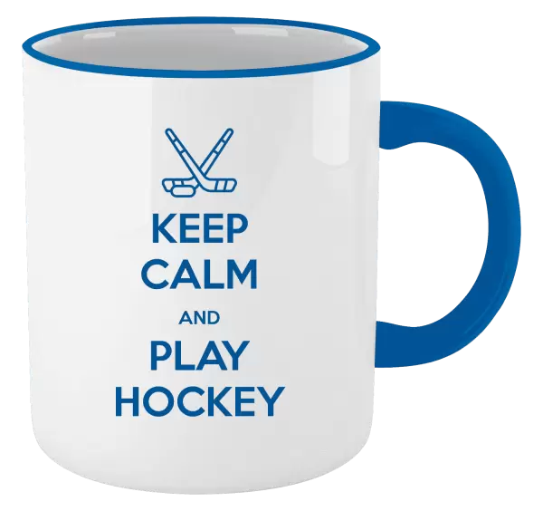 Hrnek Keep calm and play hockey