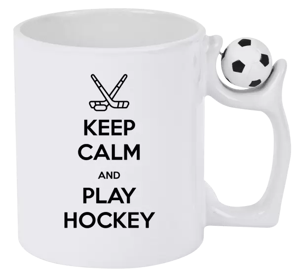 Hrnek Keep calm and play hockey