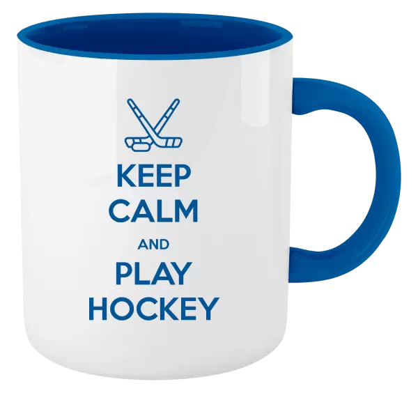 Hrnek Keep calm and play hockey