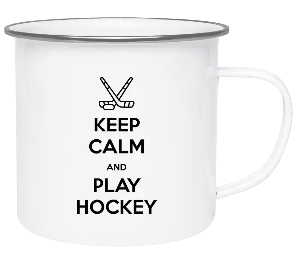 Plecháček Keep calm and play hockey