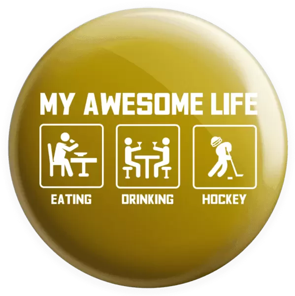 Placka My awesome life - eating, drinking, hockey