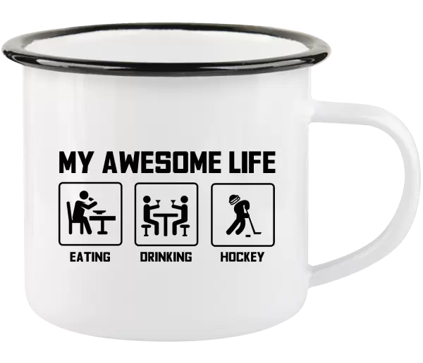 Plecháček My awesome life - eating, drinking, hockey