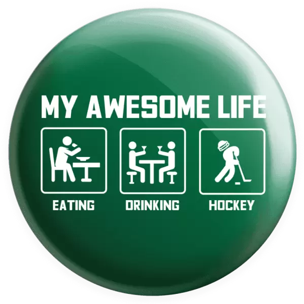 Placka My awesome life - eating, drinking, hockey