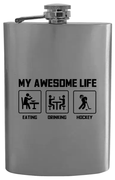 Placatka My awesome life - eating, drinking, hockey