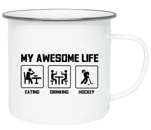 Plecháčik My awesome life - eating, drinking, hockey