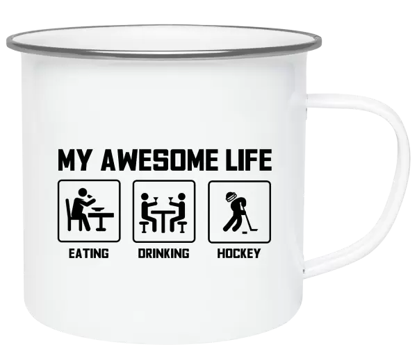 Plecháček My awesome life - eating, drinking, hockey