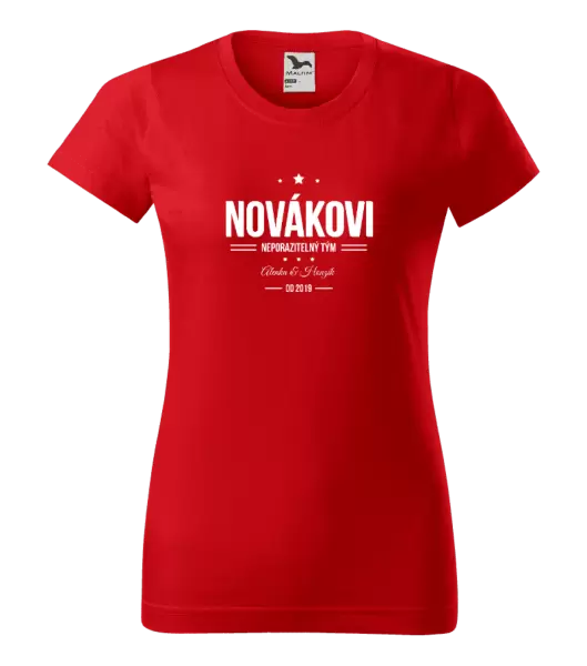 Dámské tričko Neporazitelný tým