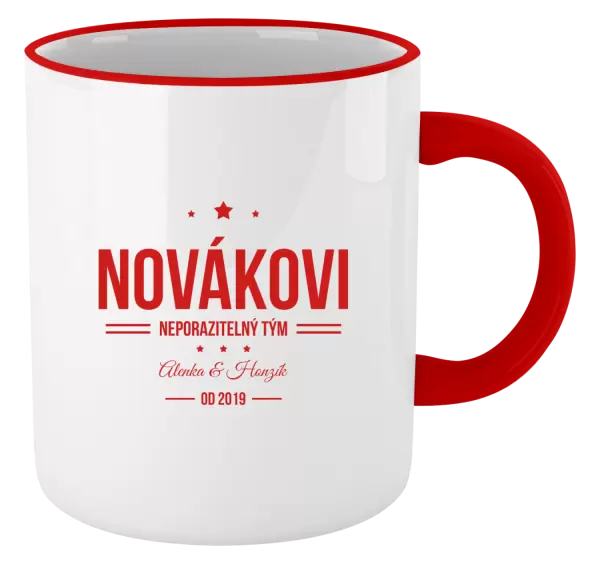 Hrnek Neporazitelný tým