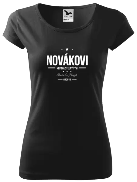 Dámské tričko Neporazitelný tým