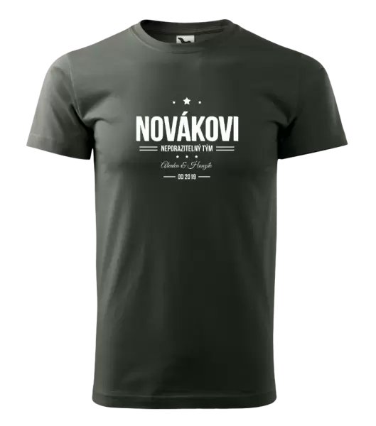 Pánské tričko Neporazitelný tým
