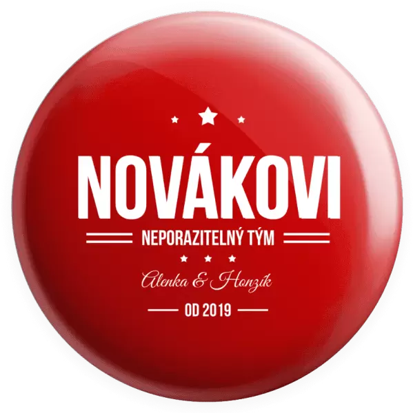 Placka Neporazitelný tým